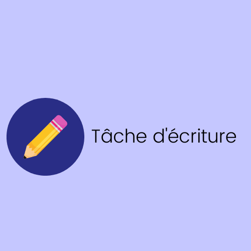 Texte à écrire